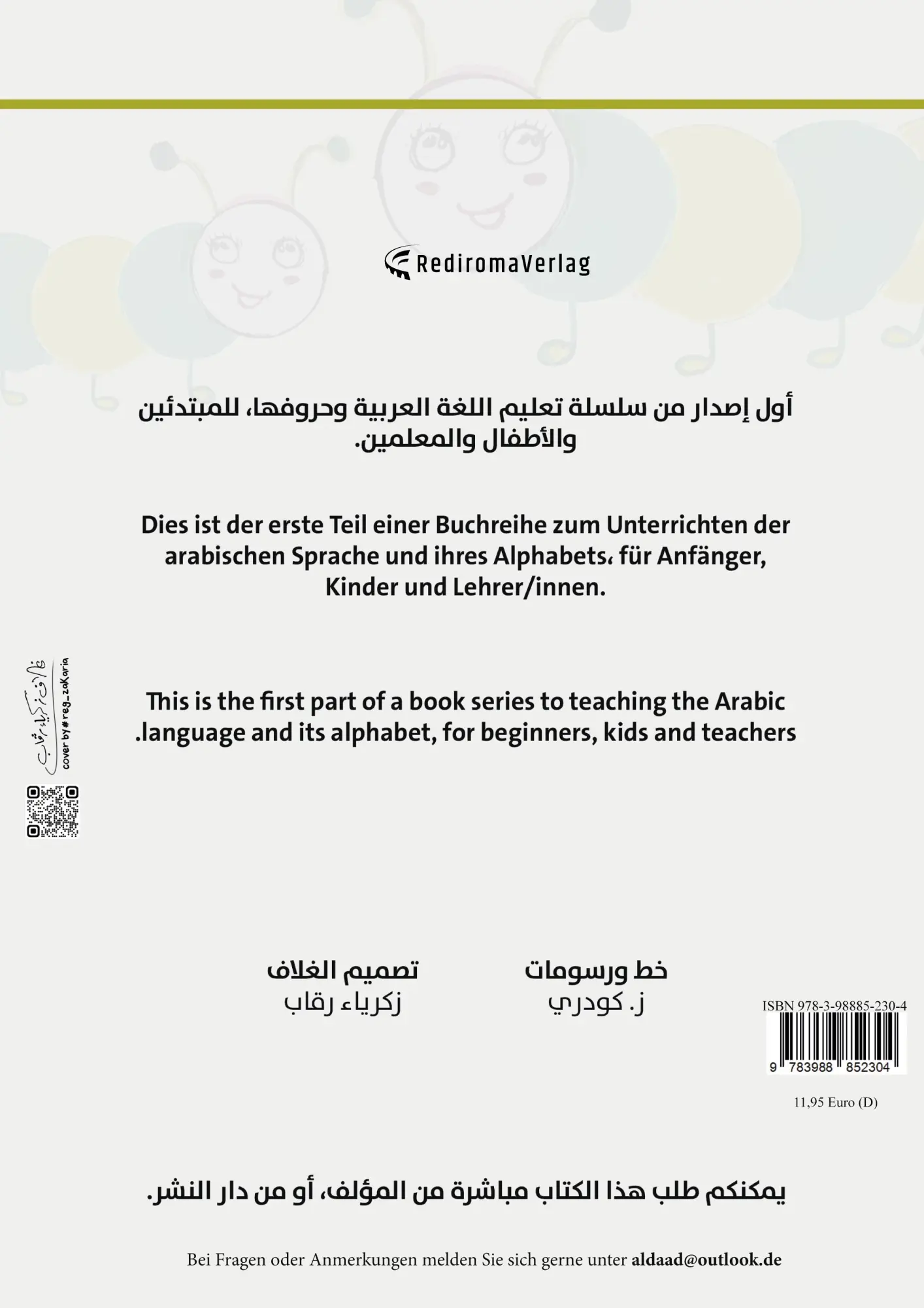 Cover: 9783988852304 | Learning to write the arabic Alphabet - Das arabische Alphabet für...