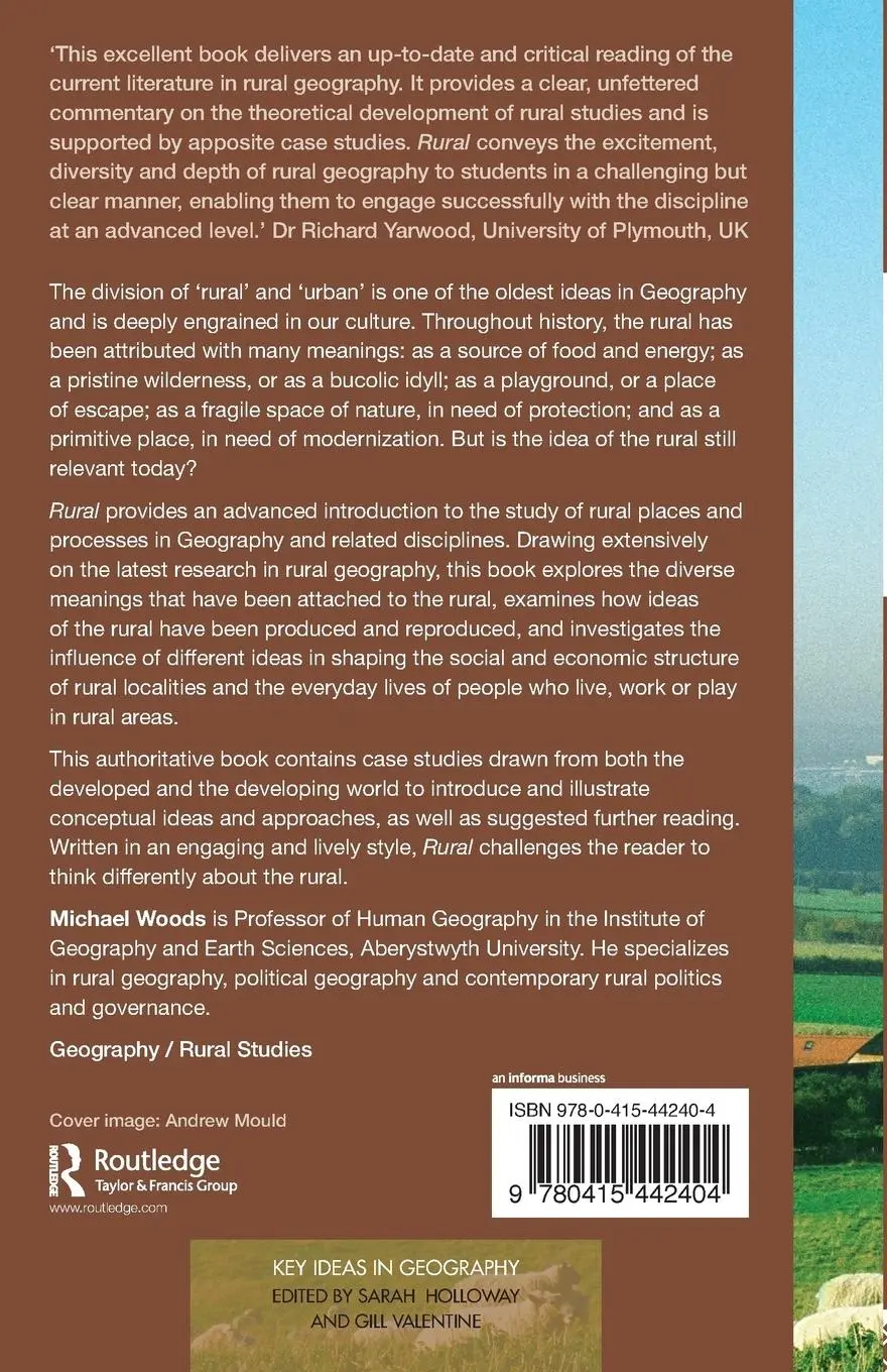 Rückseite: 9780415442404 | Rural | Michael Woods | Taschenbuch | Einband - flex.(Paperback)