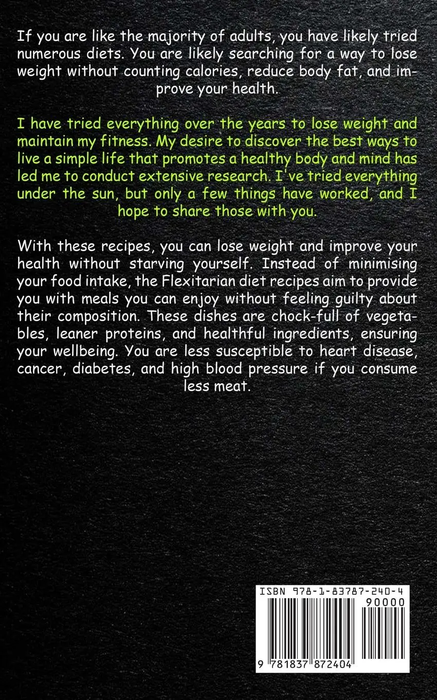 Rückseite: 9781837872404 | Flexitarian Diet | Alícia-Yves Ahmad | Taschenbuch | Englisch | 2023