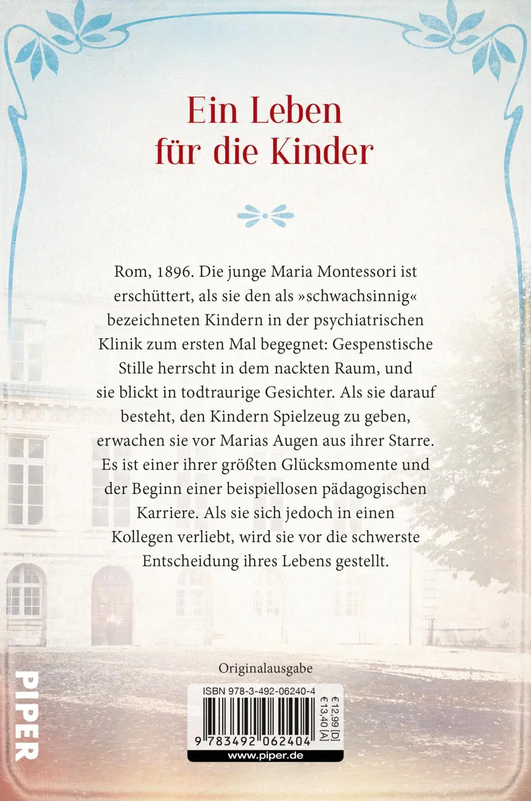 Rückseite: 9783492062404 | Lehrerin einer neuen Zeit | Laura Baldini | Taschenbuch | 368 S.