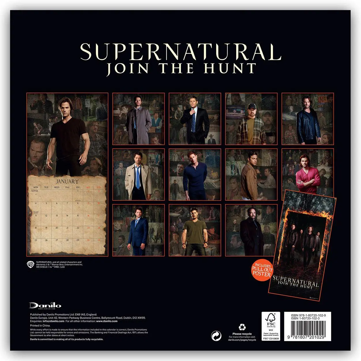 Bild: 9783803532404 | Supernatural - Zur Hölle mit dem Bösen - Kalender 2027 | Kalender