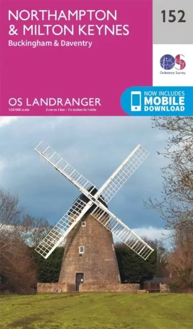 Cover: 9780319262504 | Northampton, Milton Keynes,Buckingham &amp; Daventry | Ordnance Survey