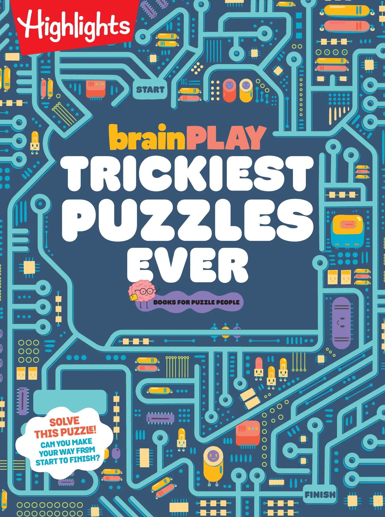 Cover: 9781639622504 | brainPLAY Trickiest Puzzles Ever | Highlights | Taschenbuch | Englisch