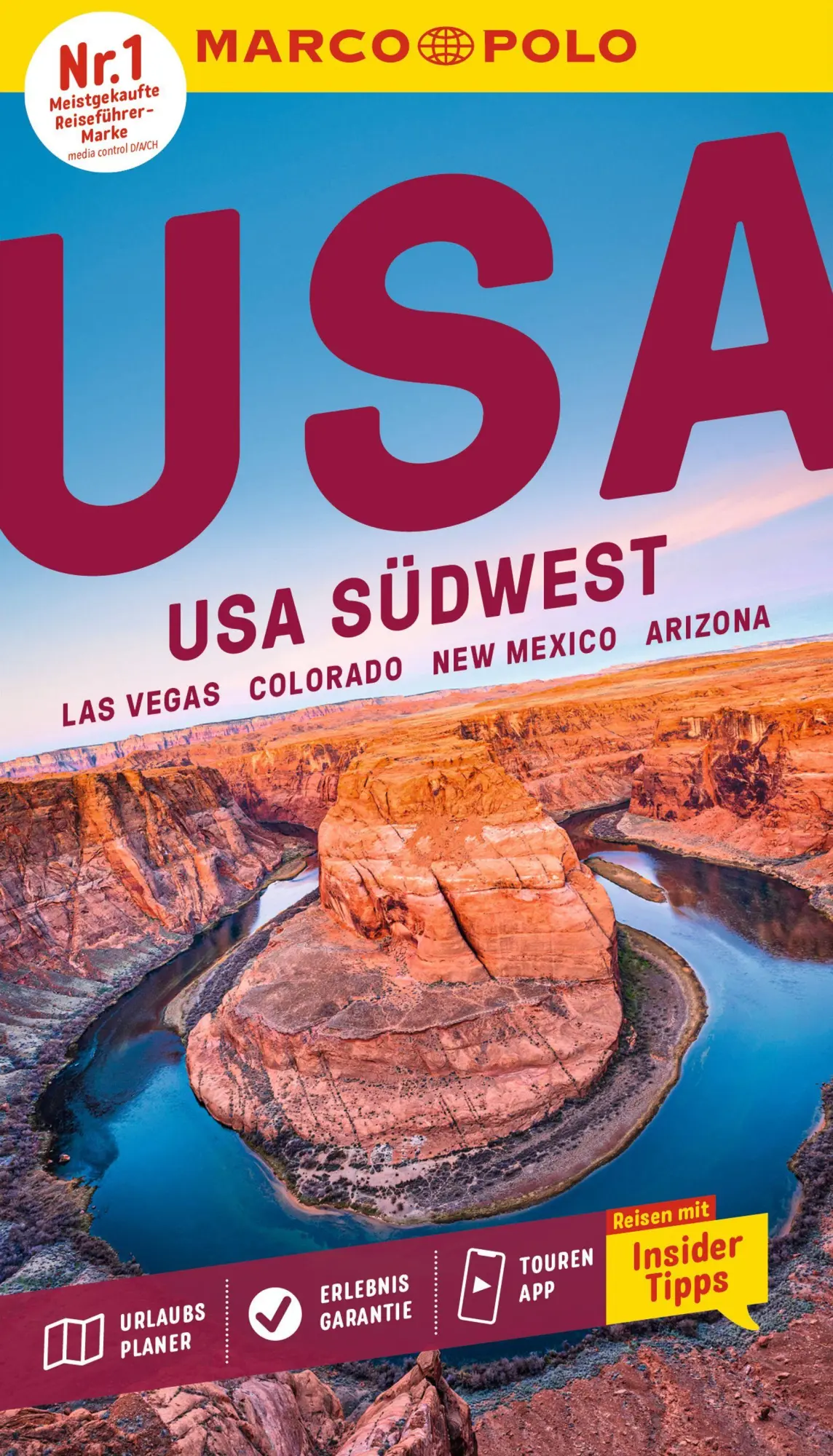 Cover: 9783829742504 | MARCO POLO Reiseführer USA Südwest, Las Vegas, Colorado, New...