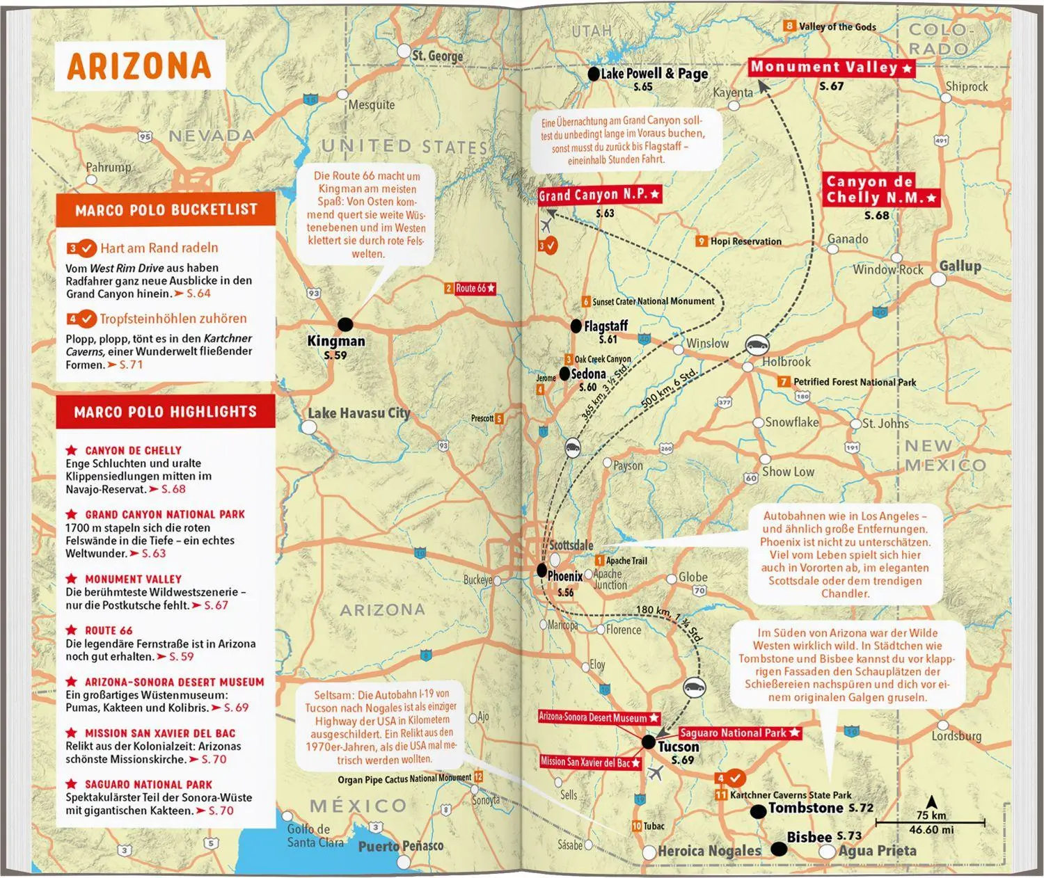 Bild: 9783829742504 | MARCO POLO Reiseführer USA Südwest, Las Vegas, Colorado, New...