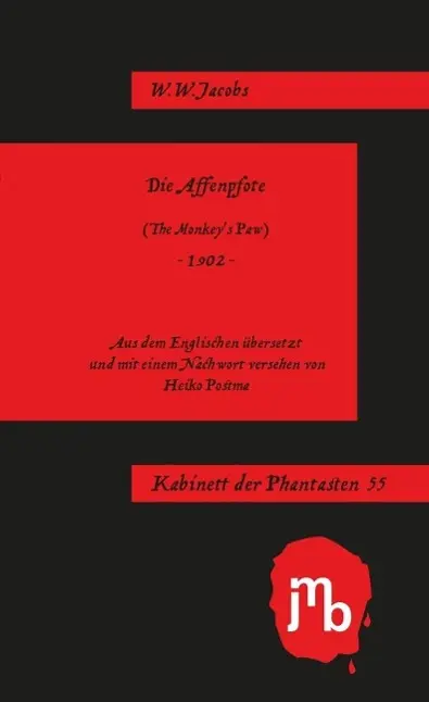 Cover: 9783944342504 | Die Affenpfote | W W Jacobs | Taschenbuch | 34 S. | Deutsch | 2014
