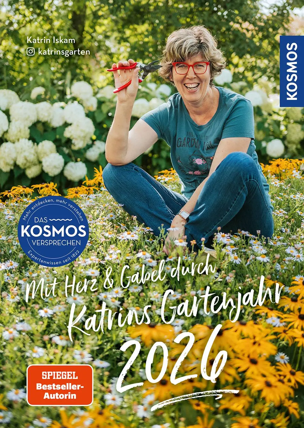 Cover: 9783440182604 | Mit Herz &amp; Gabel durch Katrins Gartenjahr 2026 | Katrin Iskam | Buch