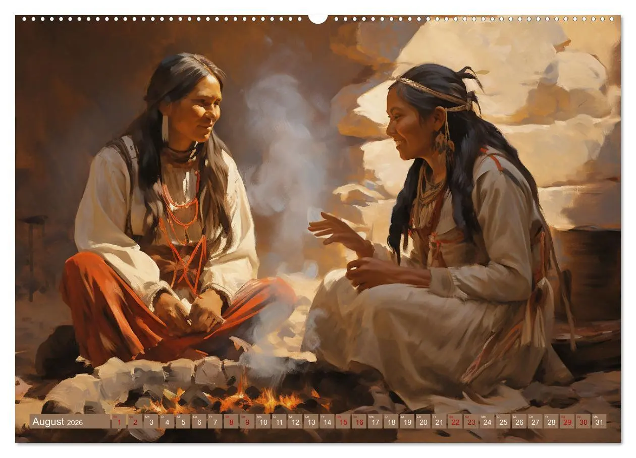 Bild: 9783457492604 | Indianische Impressionen (hochwertiger Premium Wandkalender 2026...