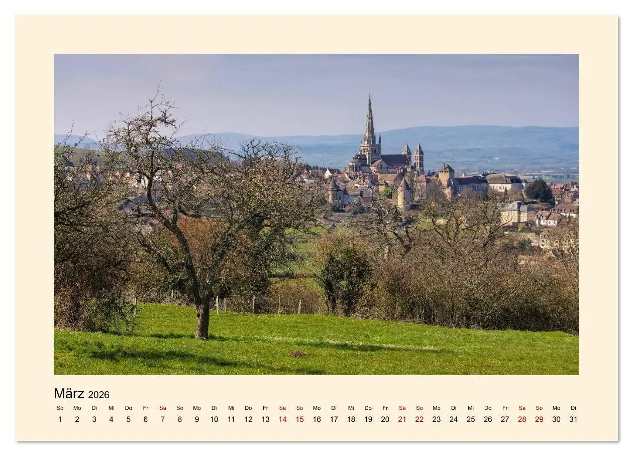 Bild: 9783457872604 | Burgund - Das grüne Herz Frankreichs (Wandkalender 2026 DIN A4...