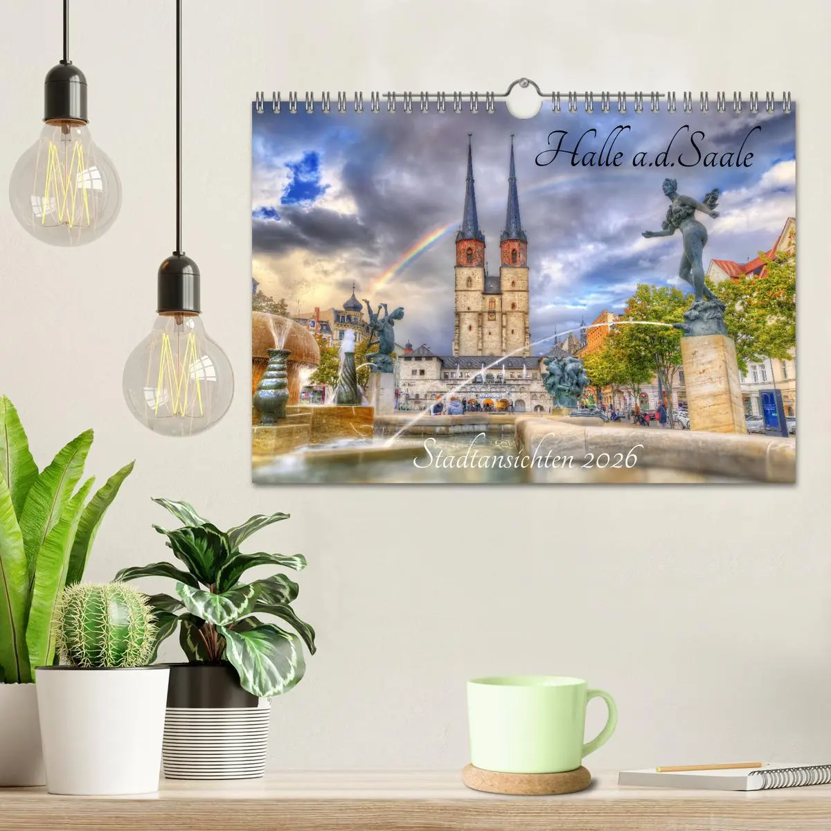 Bild: 9783516102604 | Halle an der Saale - Stadtansichten (Wandkalender 2026 DIN A4...