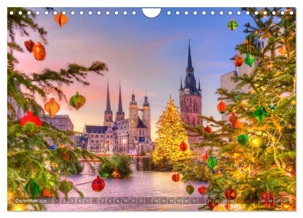Bild: 9783516102604 | Halle an der Saale - Stadtansichten (Wandkalender 2026 DIN A4...