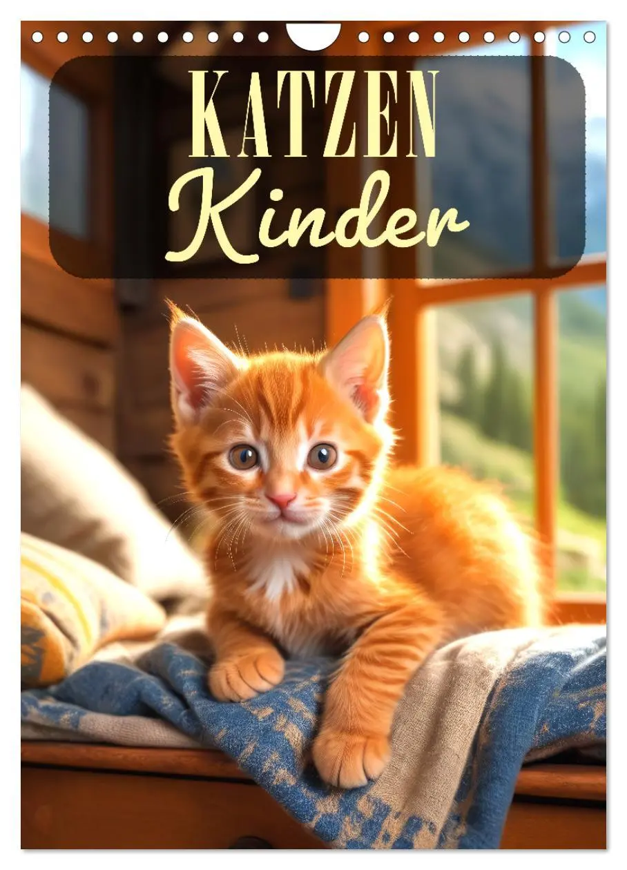 Cover: 9783516272604 | Katzenkinder (Wandkalender 2026 DIN A4 hoch), CALVENDO Monatskalender