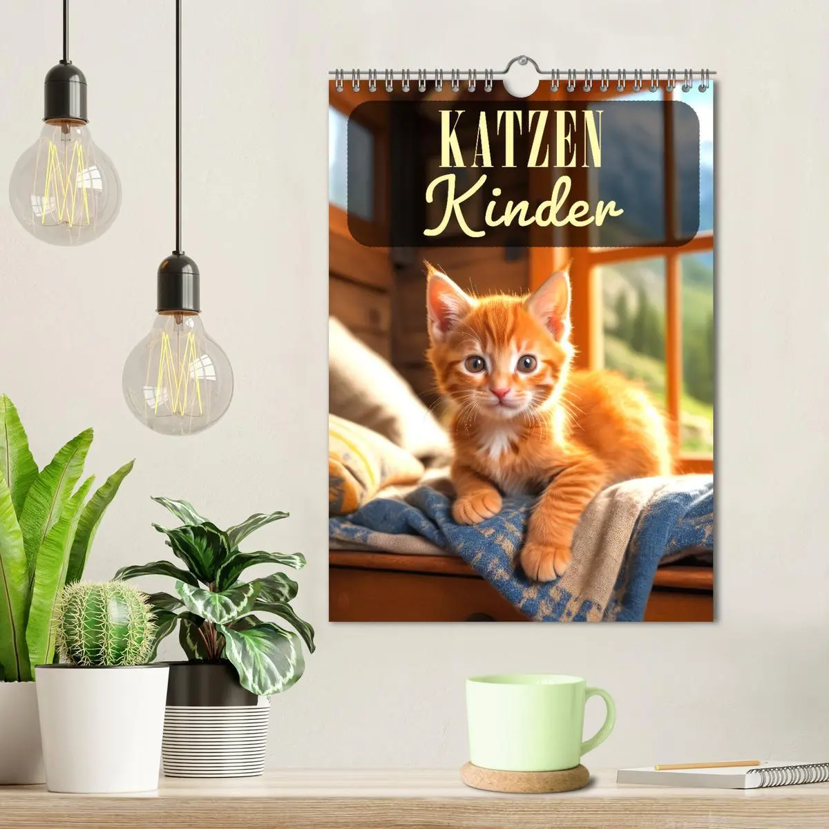 Bild: 9783516272604 | Katzenkinder (Wandkalender 2026 DIN A4 hoch), CALVENDO Monatskalender