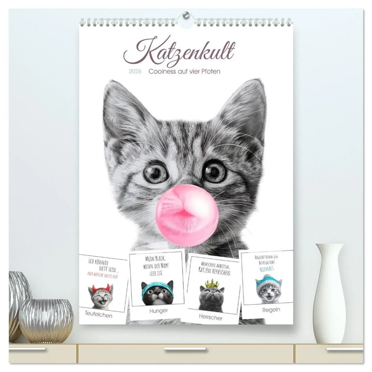 Cover: 9783516722604 | Katzenkult - Coolness auf vier Pfoten (hochwertiger Premium...