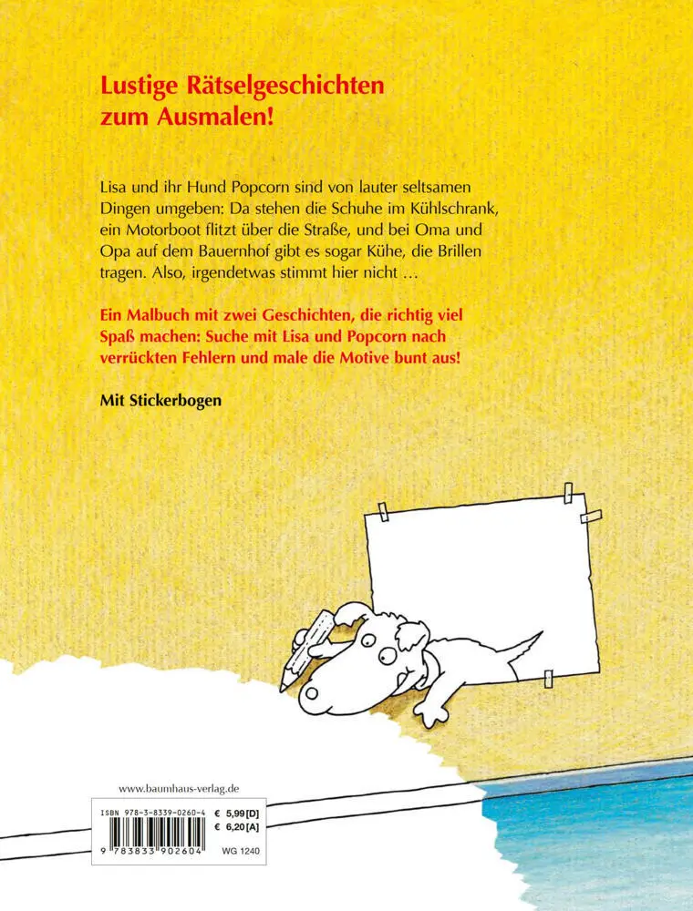 Bild: 9783833902604 | Was ist denn hier los? | Das große Suchspaß-Malbuch | Ralf Butschkow