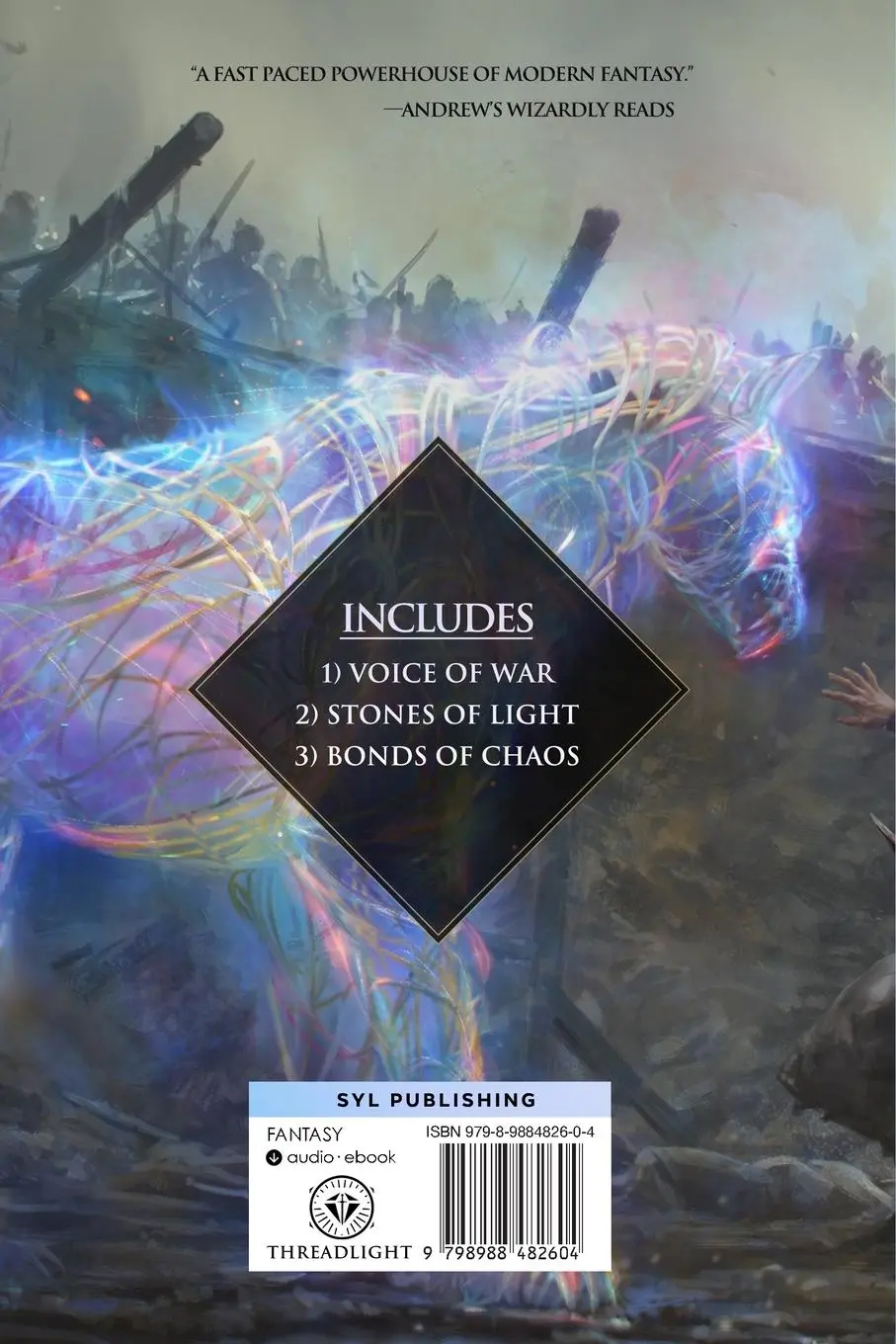 Rückseite: 9798988482604 | Threadlight | The Complete Trilogy Omnibus | Zack Argyle | Taschenbuch