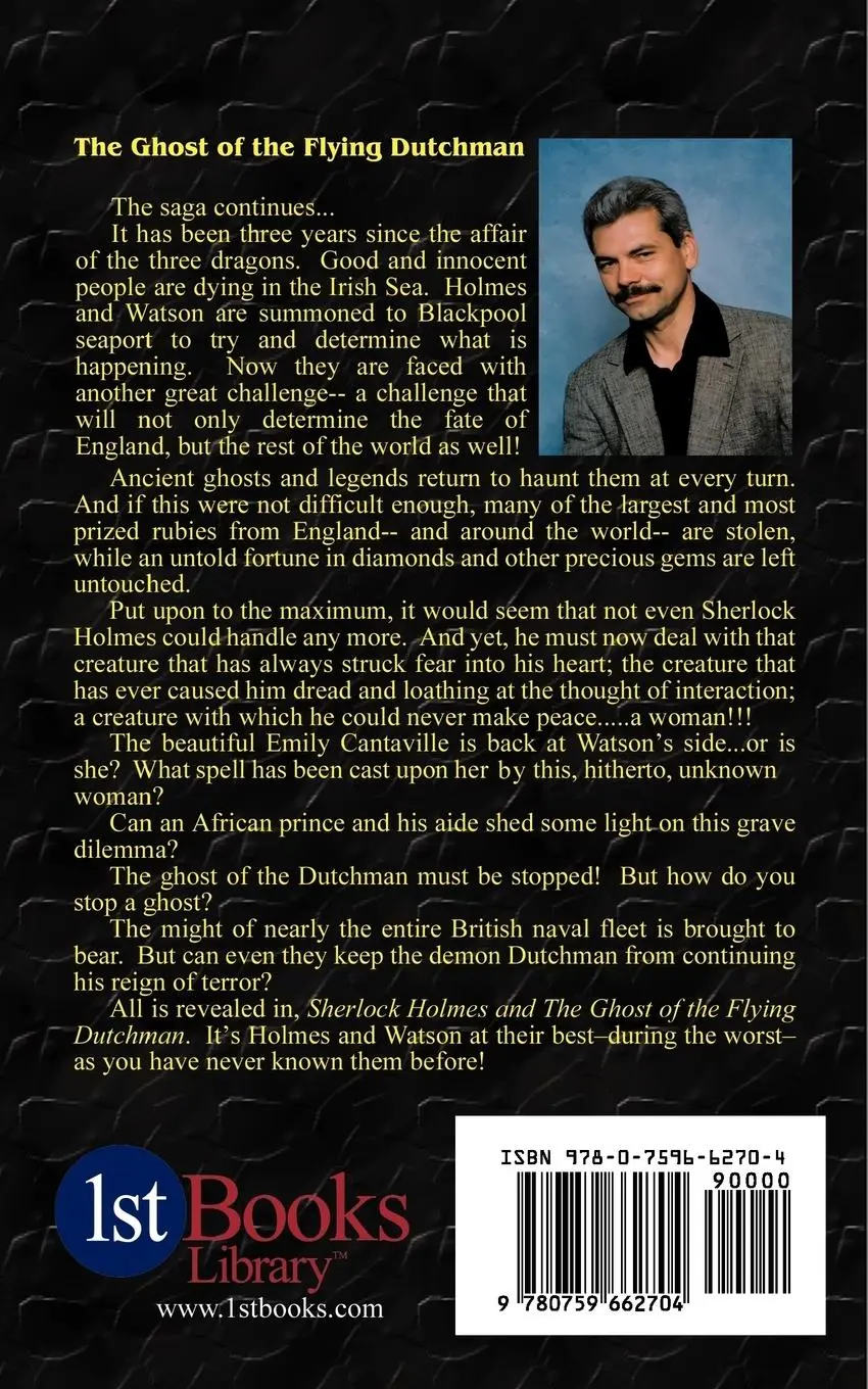 Rückseite: 9780759662704 | Sherlock Holmes and the Ghost of the Flying Dutchman | Fullenkamp