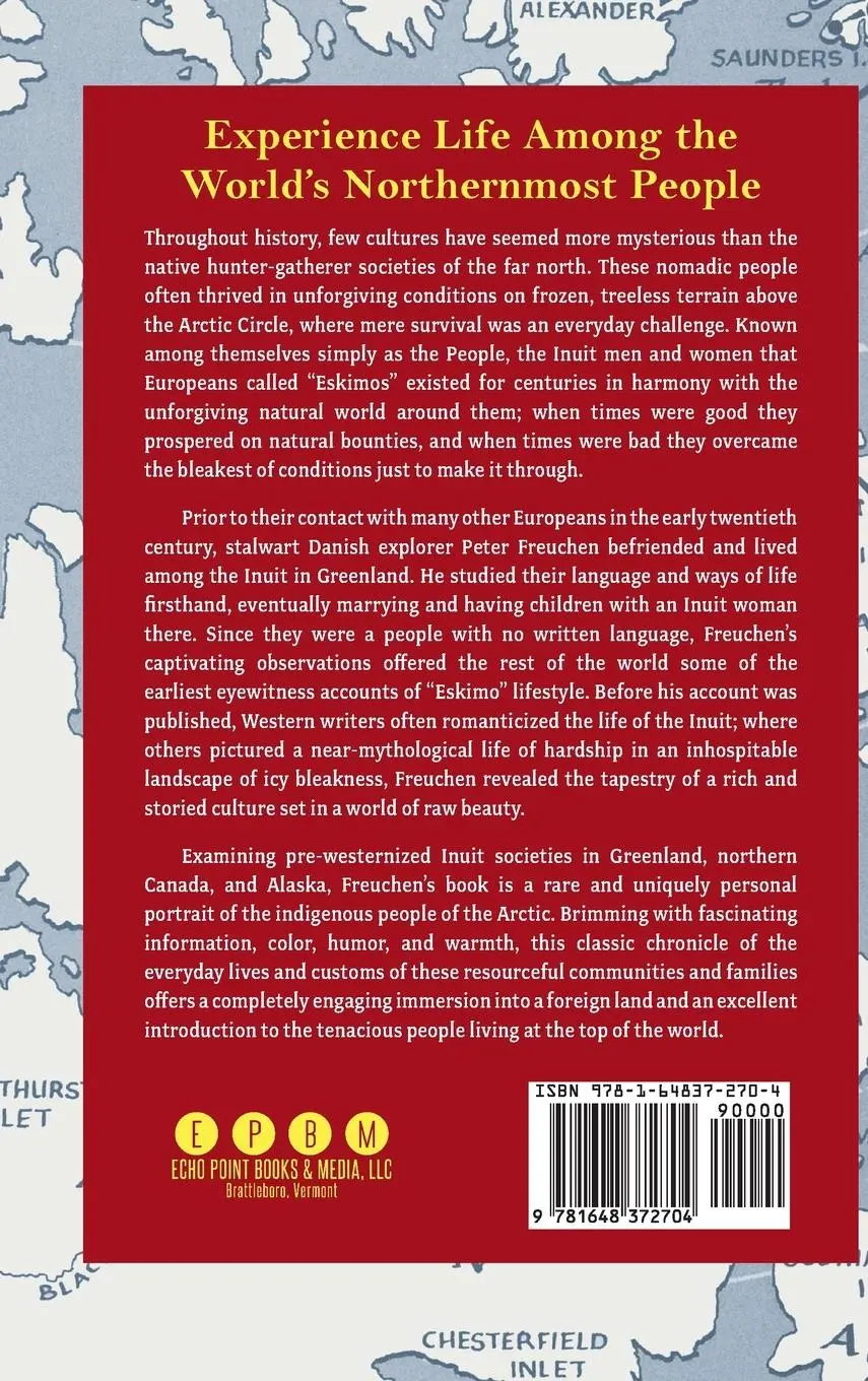 Rückseite: 9781648372704 | Book of the Eskimos | Peter Freuchen | Buch | Englisch | 2023
