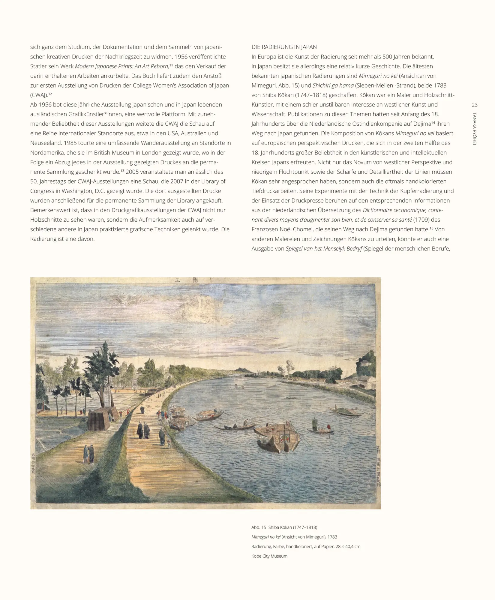 Bild: 9783422802704 | Von der Linie zur Landschaft | TANAKA RYOHEI. Radierungen Japans
