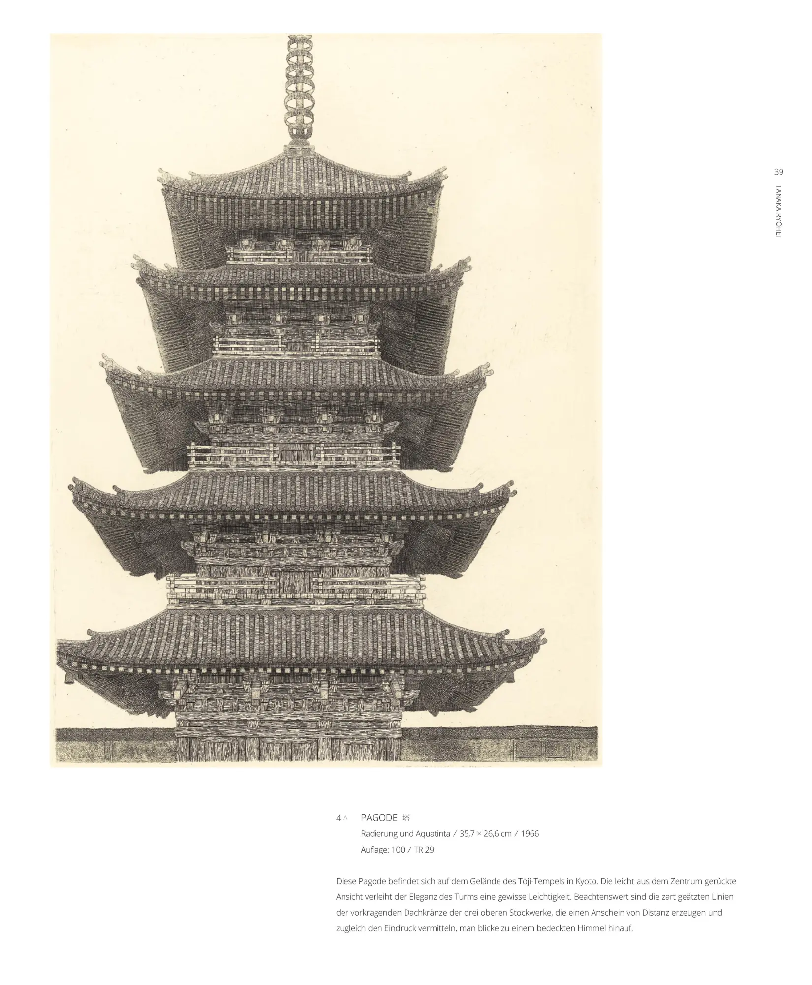Bild: 9783422802704 | Von der Linie zur Landschaft | TANAKA RYOHEI. Radierungen Japans