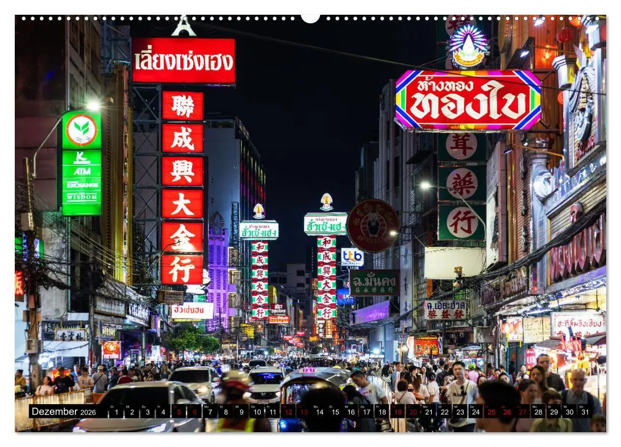 Bild: 9783457312704 | Bangkok - pulsierende Hauptstadt Thailands (Wandkalender 2026 DIN...