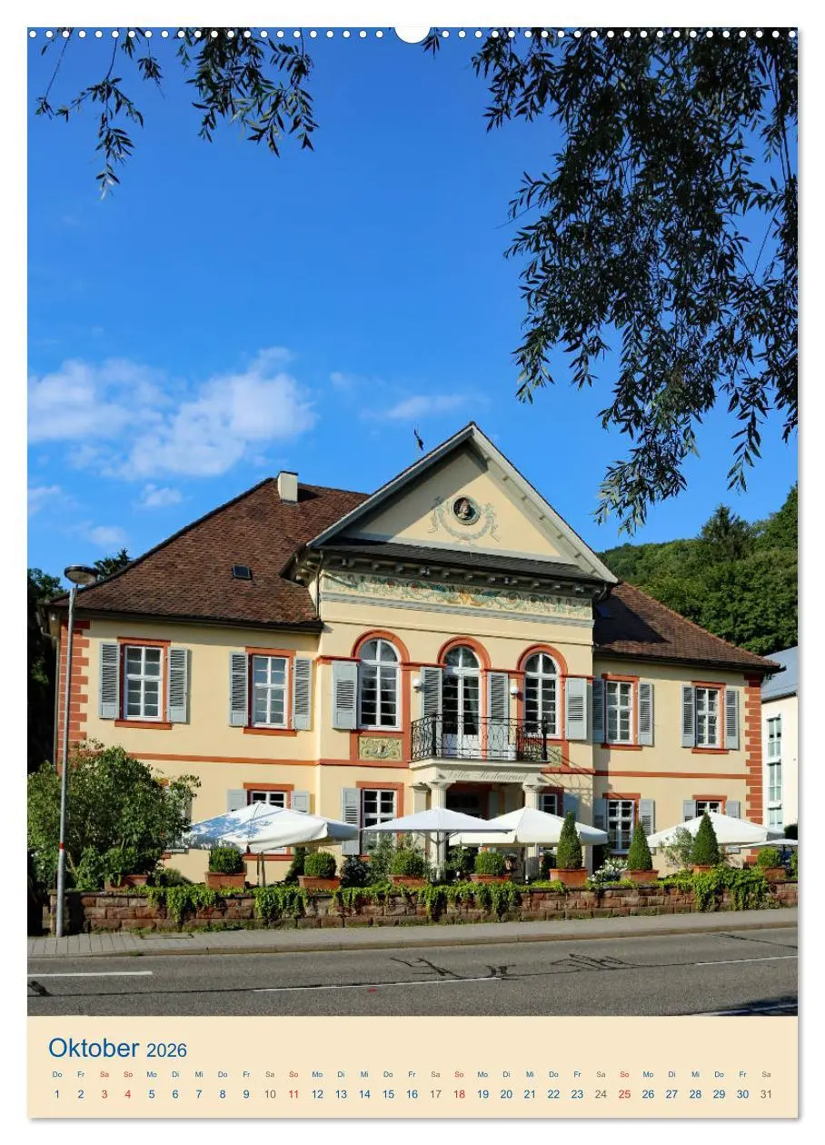 Bild: 9783516402704 | ETTLINGEN (Wandkalender 2026 DIN A2 hoch), CALVENDO Monatskalender