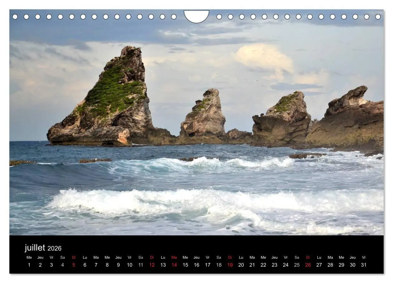 Bild: 9783516572704 | Paysages de Guadeloupe (Calendrier mural 2026 DIN A4 vertical),...