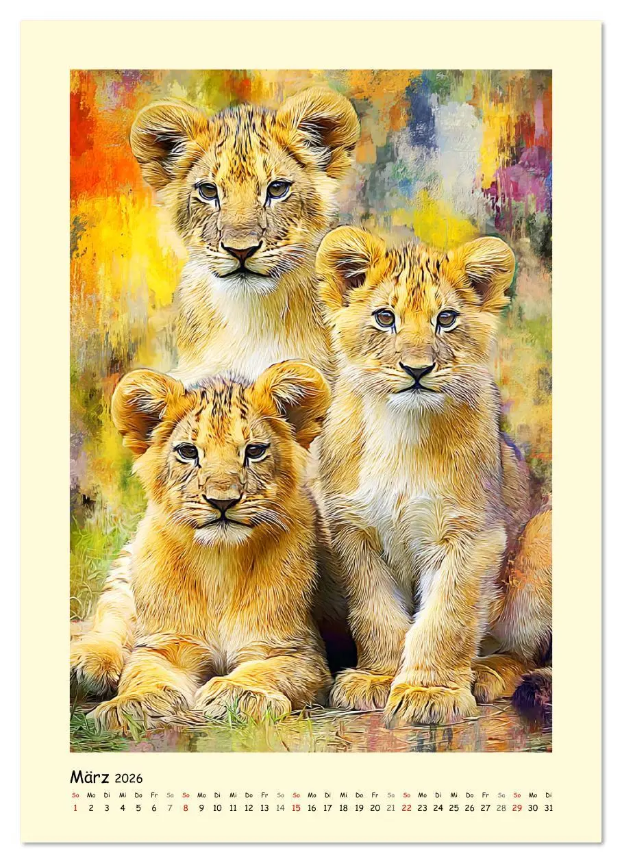 Bild: 9783516642704 | Raubkatzen. Moderne Paintings wilder Eleganz (hochwertiger Premium...
