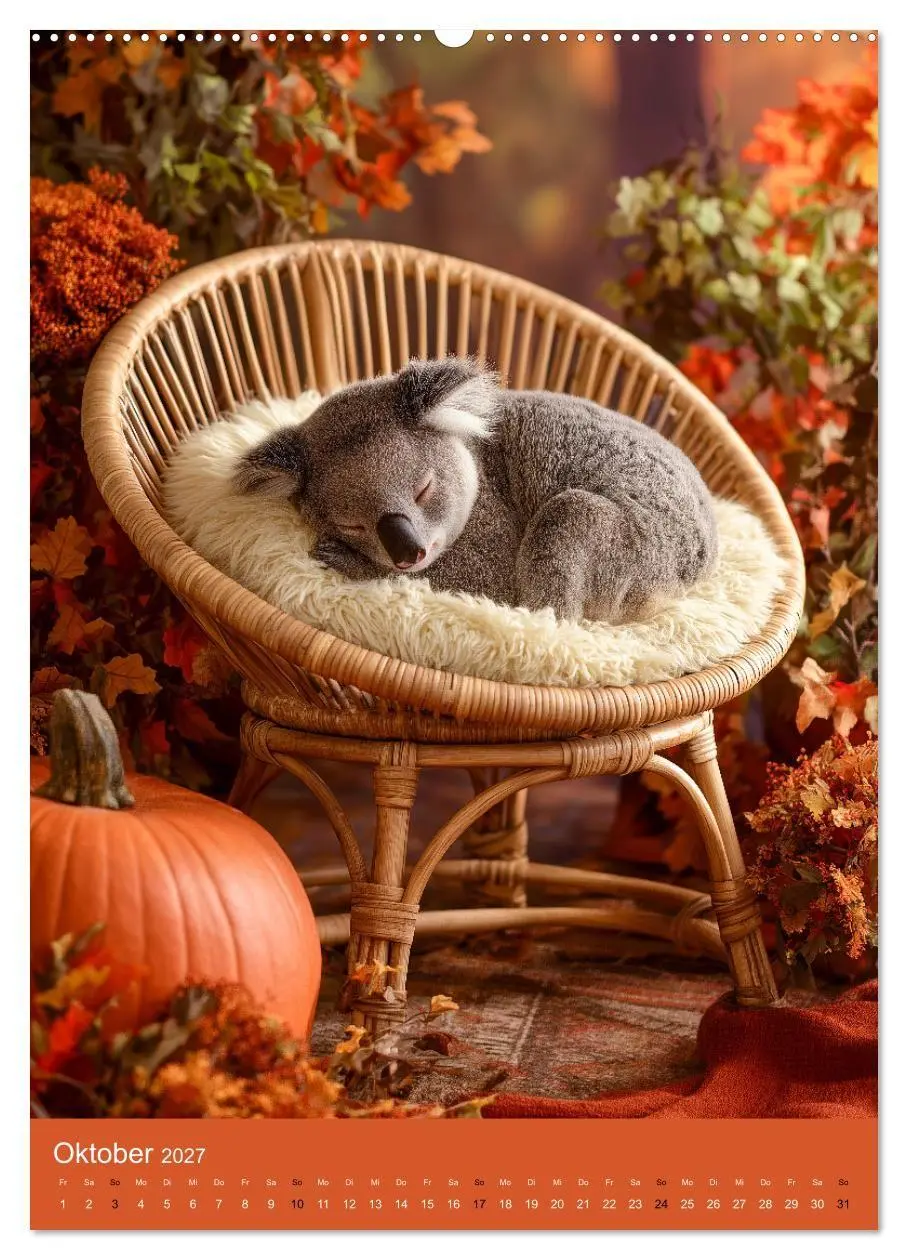 Bild: 9783516882704 | Workaholic - Mach mal Pause und chill wie ein Koala (Wandkalender...