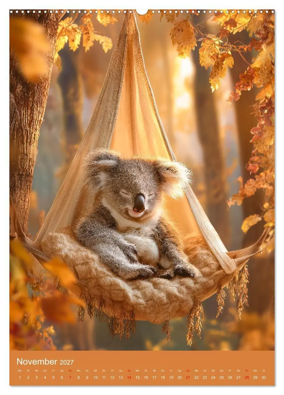 Bild: 9783516882704 | Workaholic - Mach mal Pause und chill wie ein Koala (Wandkalender...