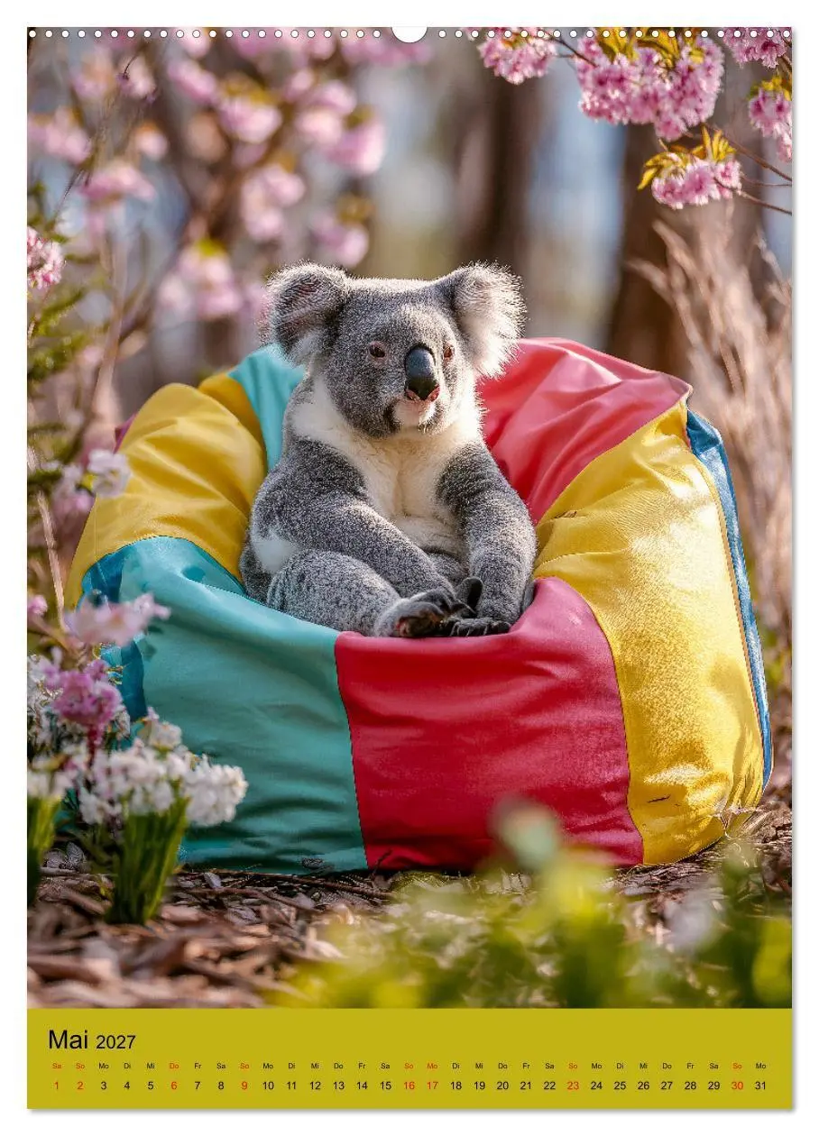 Bild: 9783516882704 | Workaholic - Mach mal Pause und chill wie ein Koala (Wandkalender...