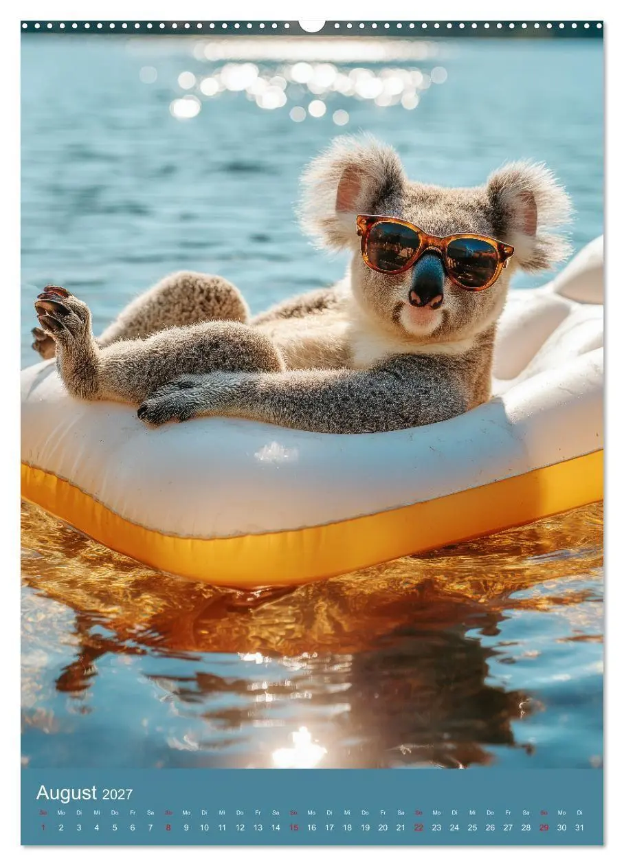 Bild: 9783516882704 | Workaholic - Mach mal Pause und chill wie ein Koala (Wandkalender...