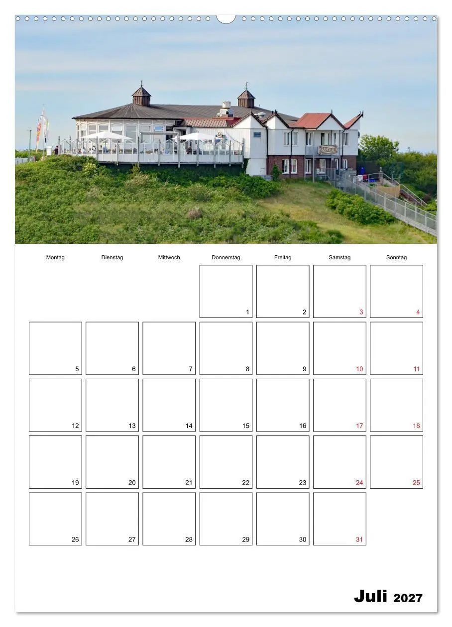 Bild: 9783569732704 | Langeoog - eine Trauminsel (Wandkalender 2027 DIN A2 hoch),...