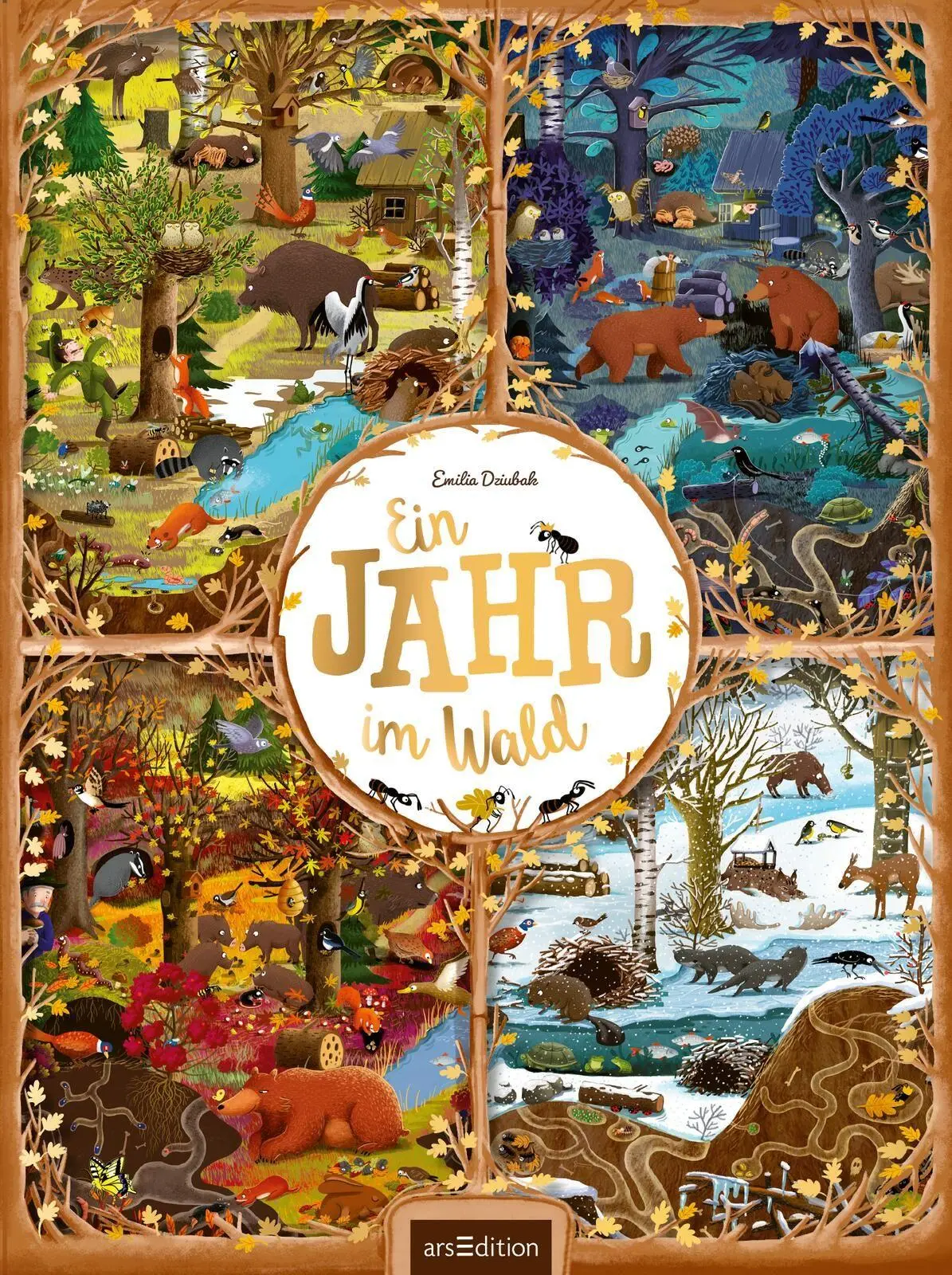 Bild: 9783845872704 | Ein Jahr im Wald | Emilia Dziubak | Buch | 32 S. | Deutsch | 2026