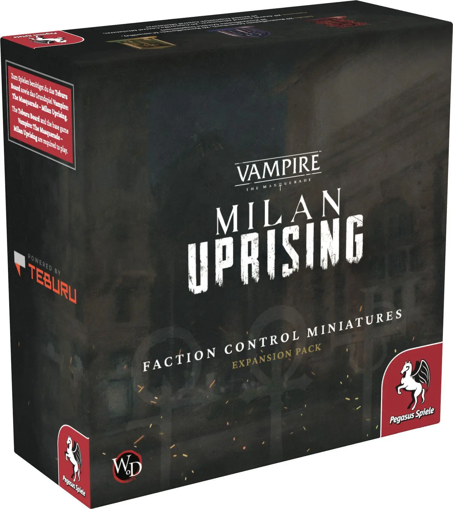 Cover: 4250231742804 | Teburu: Milan Uprising (Vampire: The Masquerade) - Faction Control...