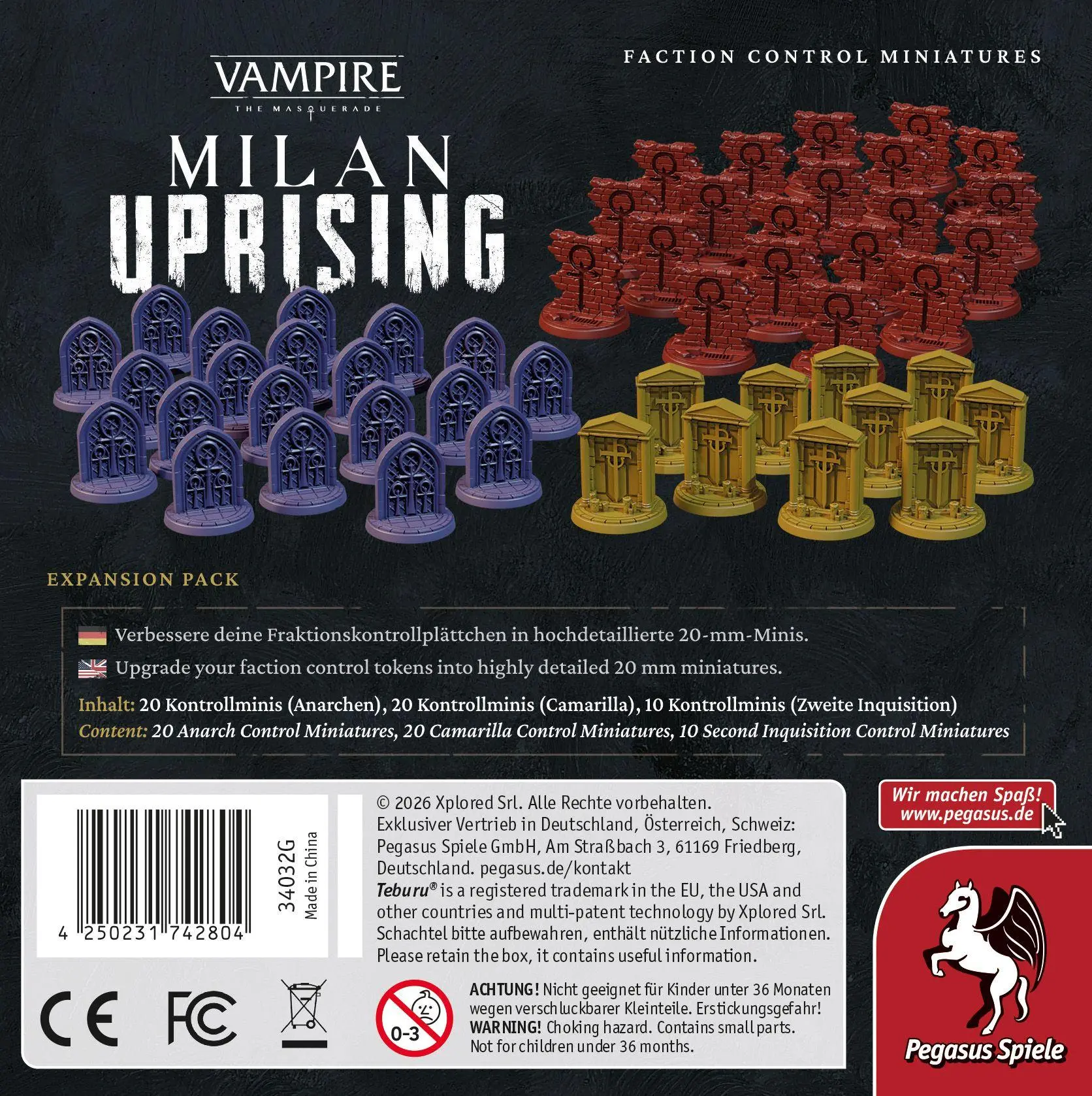 Bild: 4250231742804 | Teburu: Milan Uprising (Vampire: The Masquerade) - Faction Control...