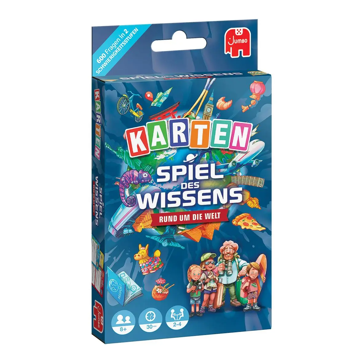 Bild: 8721017602804 | Spiel des Wissens - Kartenspiel Rund um die Welt Euro Hook | Spiel