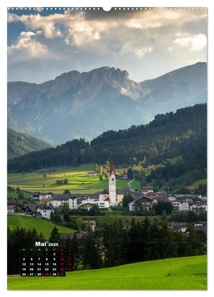 Bild: 9783435902804 | Südtirol, das Wanderparadies (Wandkalender 2025 DIN A2 hoch),...