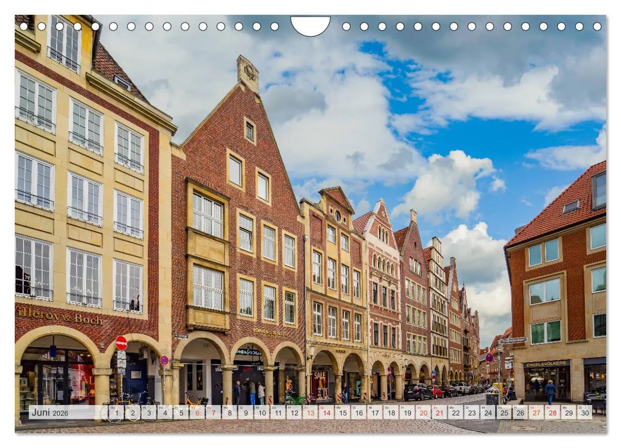Bild: 9783457782804 | Münster Impressionen (Wandkalender 2026 DIN A4 quer), CALVENDO...
