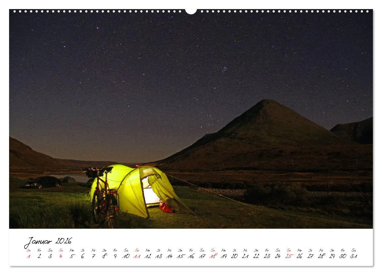 Bild: 9783516012804 | Abenteuer Radreisen (Wandkalender 2026 DIN A2 quer), CALVENDO...