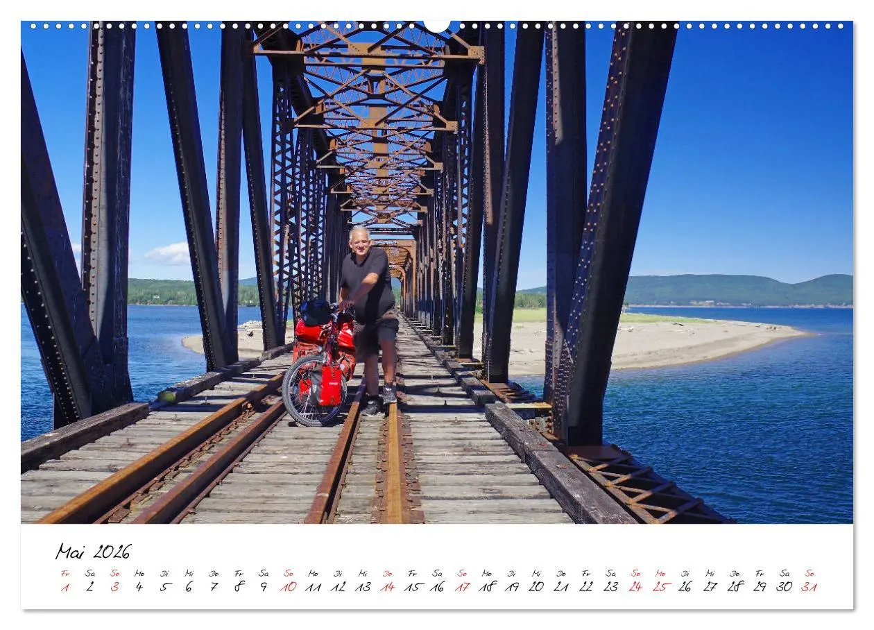 Bild: 9783516012804 | Abenteuer Radreisen (Wandkalender 2026 DIN A2 quer), CALVENDO...