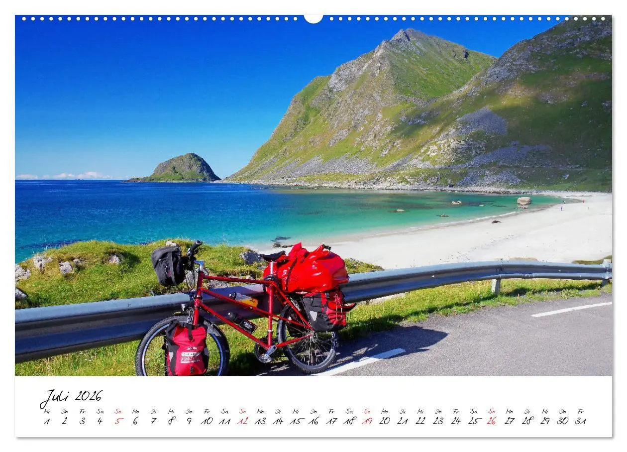Bild: 9783516012804 | Abenteuer Radreisen (Wandkalender 2026 DIN A2 quer), CALVENDO...