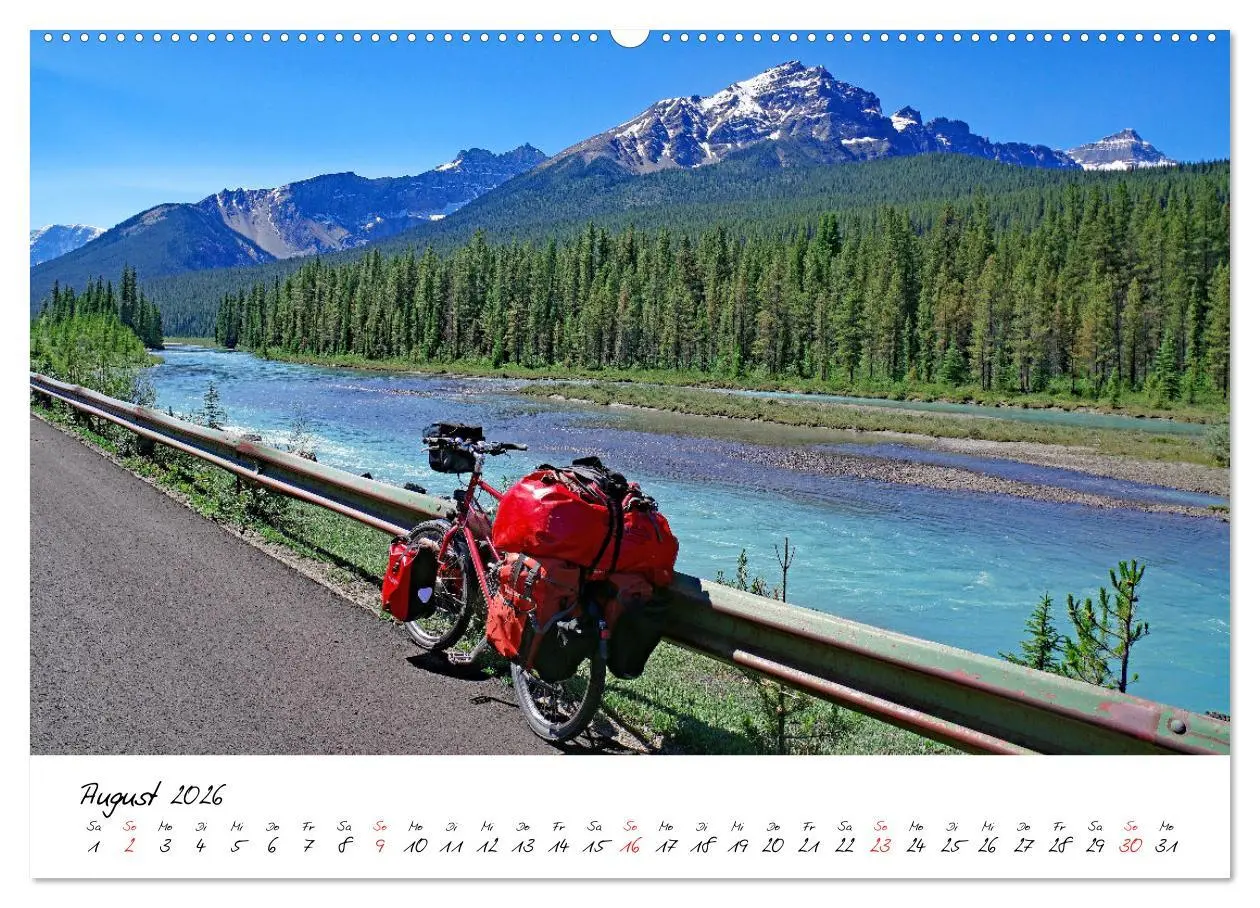 Bild: 9783516012804 | Abenteuer Radreisen (Wandkalender 2026 DIN A2 quer), CALVENDO...