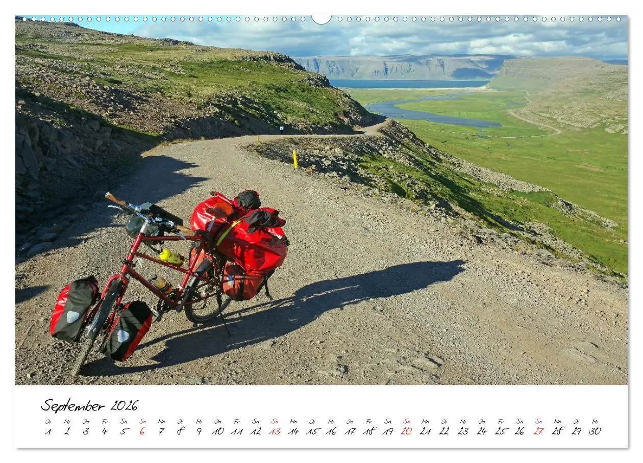 Bild: 9783516012804 | Abenteuer Radreisen (Wandkalender 2026 DIN A2 quer), CALVENDO...