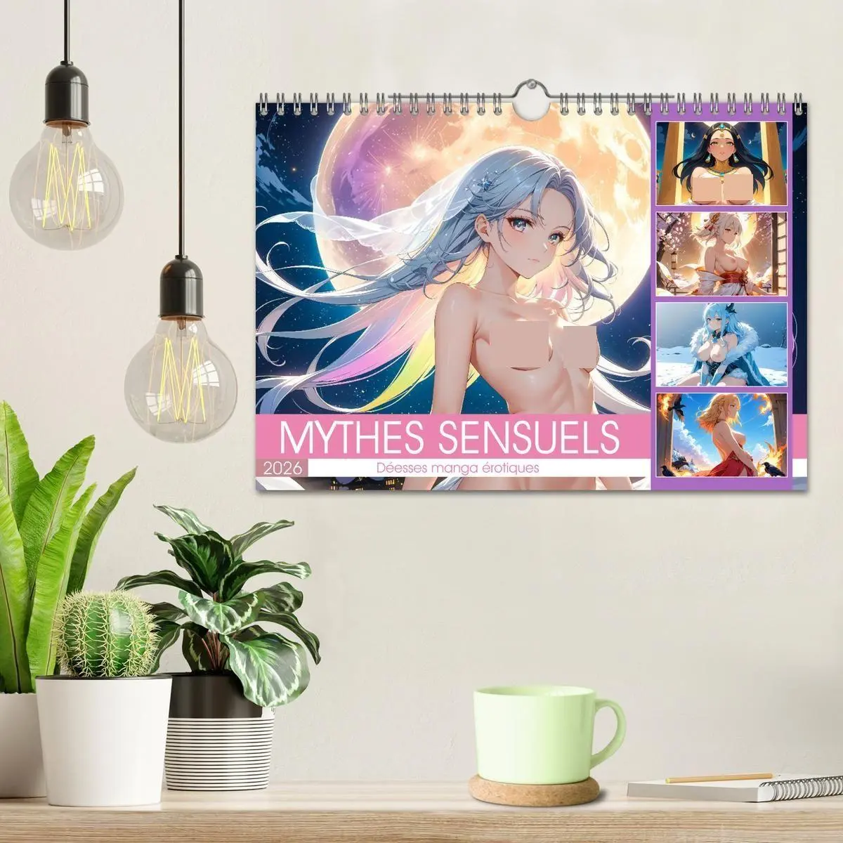 Bild: 9783516702804 | Mythes Sensuels - Déesses manga érotiques (Calendrier mural 2026...