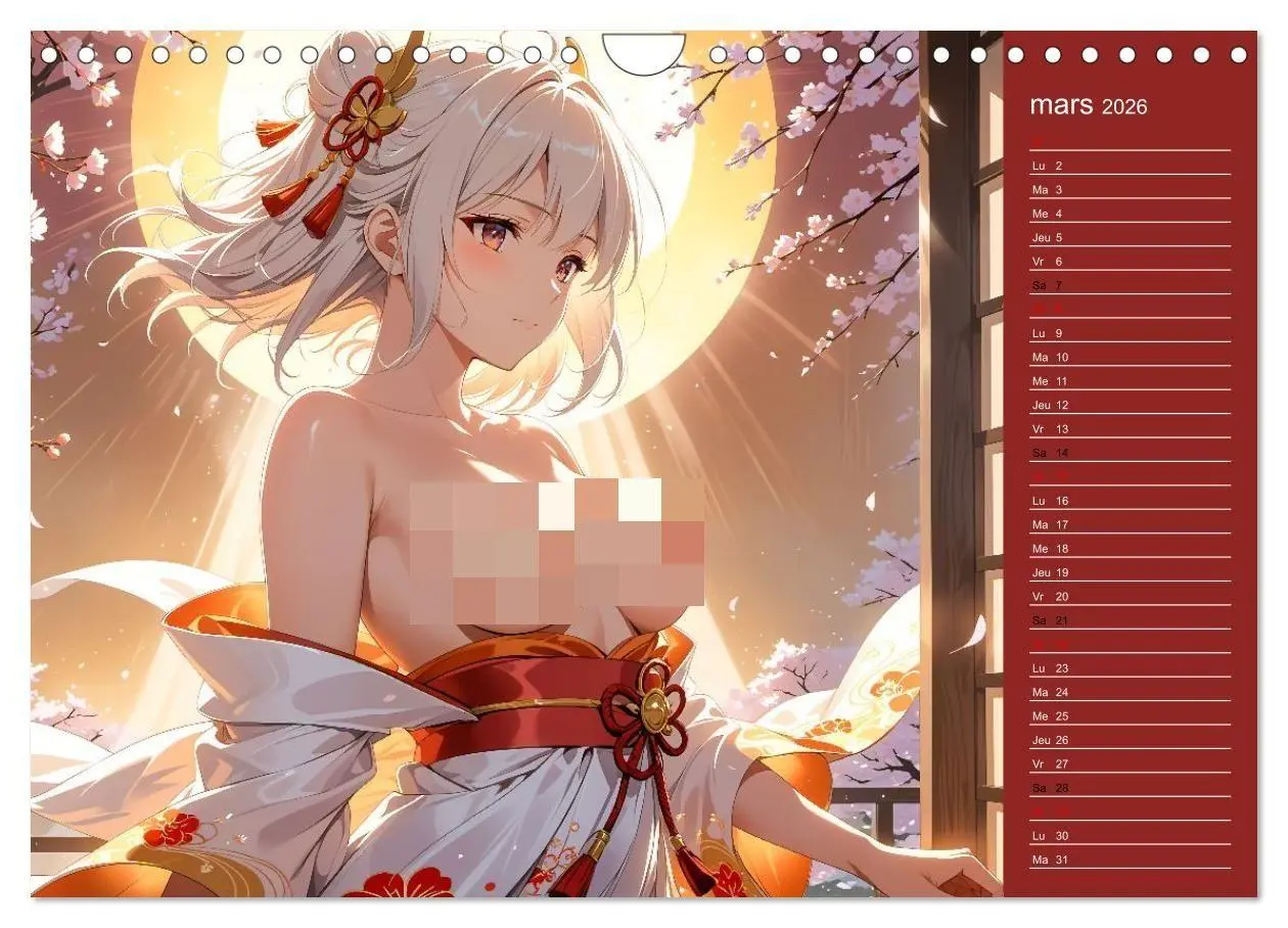 Bild: 9783516702804 | Mythes Sensuels - Déesses manga érotiques (Calendrier mural 2026...