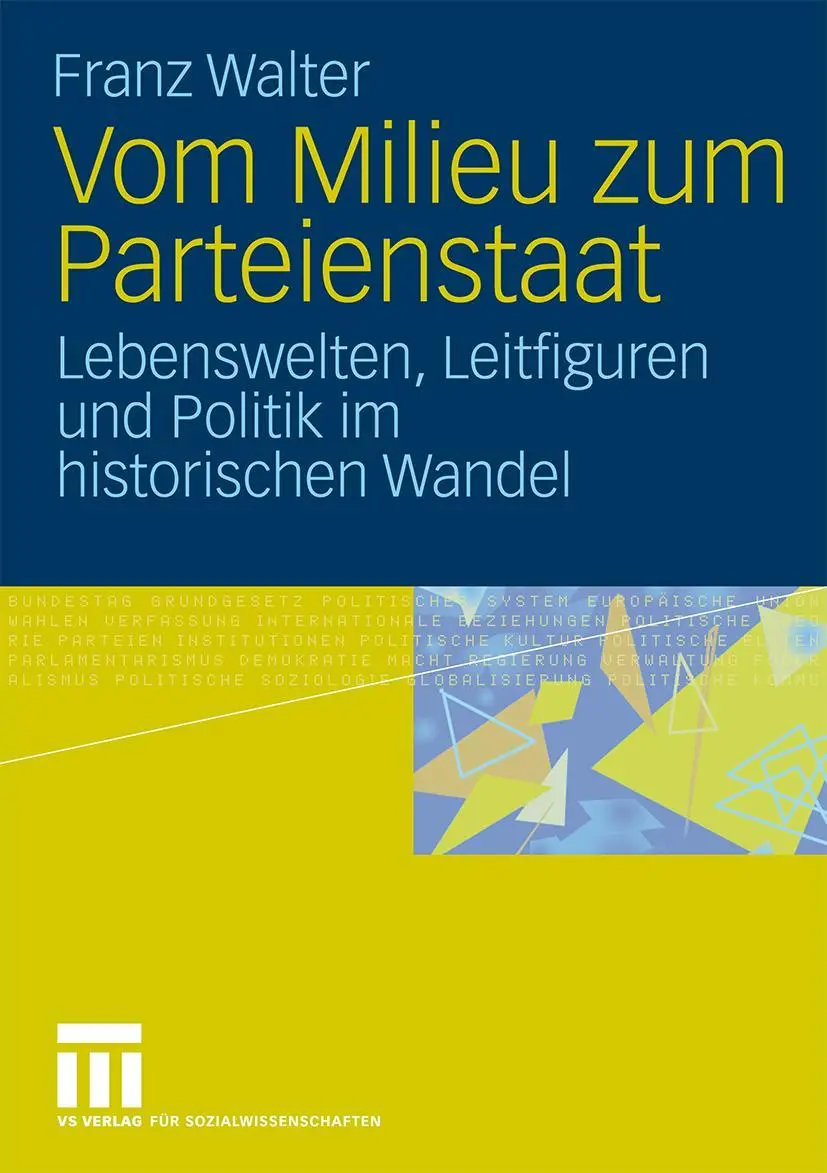 Cover: 9783531172804 | Vom Milieu zum Parteienstaat | Franz Walter | Taschenbuch | 254 S.