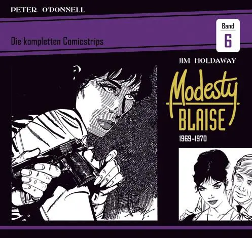 Cover: 9783946842804 | Modesty Blaise: Die kompletten Comicstrips / Band 6 1969 - 1970 | Buch