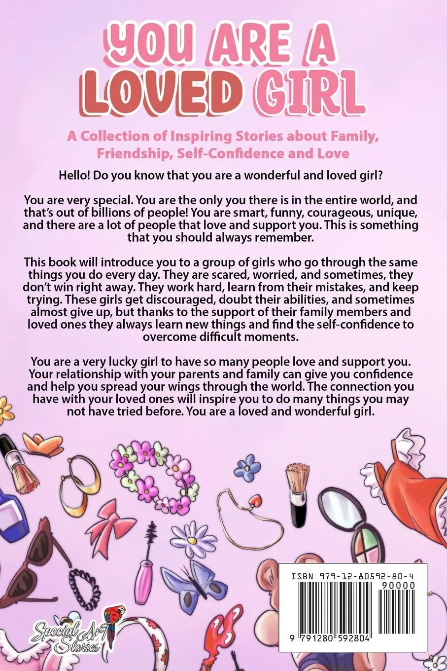 Rückseite: 9791280592804 | You are a Loved Girl | Special Art Stories (u. a.) | Taschenbuch