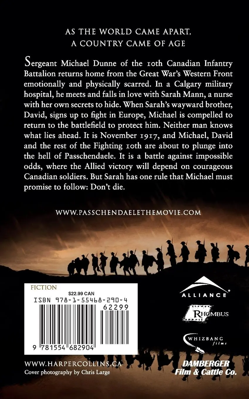 Rückseite: 9781554682904 | Passchendaele | Paul Gross | Taschenbuch | Englisch | 2019